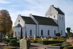 Glumslövs kyrka, fasad mot nordöst