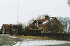 Rackeby kyrka, granngården. Neg.nr 03/116:24