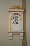 Mellby kyrka, nummertavla. Neg.nr 03/128:16.jpg