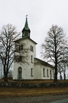 Tranums kyrka, fönster i sakristians östfasad. Neg.nr 03/137:10.