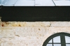 Strö kyrka. Medeltida reliefer på korets sydfasad. Neg.nr 03/118:12