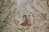 Kållands-Åsaka kyrka, fragment av målad 1400-talsdekor i koret. Neg.nr 03/139:08.jpg