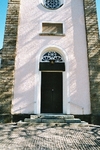 Häggesleds kyrka, västportal. Neg.nr 03/134:04