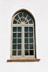 Lavads kyrka, långhusfönster. Neg.nr 03/153:17