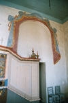 Lavads kyrka, draperimålning. Neg.nr 03/146:18