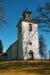 Uvereds kyrka, tornet. Neg.nr 03/131:16 