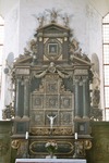Läckö slott, altaruppsats i kyrkan. Neg.nr. 03/264:03. JPG.