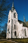 Tådene kyrka, exteriör från sydväst. Neg.nr.03/147:12