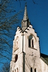Tådene kyrka, tornet från sydväst. Neg.nr.03/147:13
