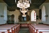 Hovby kyrka, vy mot koret.  Neg.nr 03/170:05.