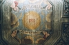 Norra Kedums kyrka. Plafondmålning  från 1744 i koret. Neg.nr 03/142:24