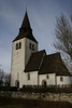 Kyrkan sedd från SÖ.