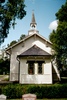 Gillhovs kapell, exteriör bild av sakristian i söder. 