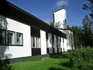 Åsarne nya kyrka, exteriör, fasad öster.


Isa Lindkvist & Christina Persson, bebyggelseantikvarier vid Jämtlands läns museum, inventerade kyrkan mellan 2005-2006. De var också fotografer till bilderna. 
