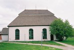 Hede kyrka, södra fasaden.

Martin Lagergren & Emelie Petersson, bebyggelseantikvarier vid Jämtlands läns museum.
Inventerade kyrkor i Härnösand stift mellan 2004-2005. De var även fotografer till bilderna.