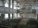 Bodum kyrka, interiör, kyrkorummet. 