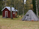 Ankarede kapell, kyrkbyn/kyrkstaden med stugor & kåtor. 

Bilderna är tagna av Martin Lagergren & Emelie Petersson, bebyggelseantikvarier vid Jämtlands läns museum, i samband med inventeringen, 2004-2005. 