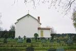 Frostvikens kyrka med omgivande kyrkogård, sedd från öster.


Bilder tagna av Martin Lagergren & Emelie Petersson, bebyggelseantikvarier vid Jämtlands läns museum, i samband med inventeringen, 2004-2005