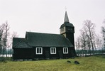 Sjoutnäsets kapell, exteriör, norra fasaden. 

Bilderna är tagna av Martin Lagergren & Emelie Petersson, bebyggelseantikvarier vid Jämtlands läns museum, i samband med inventeringen 2004-2005.