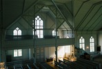 Gåxsjö kyrka, interiör, kyrkorummet.


Bilderna är tagna av Martin Lagergren & Emelie Petersson, bebyggelseantikvarier vid Jämtlands läns museum, i samband med inventeringen 2004-2005. 
