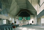 Gåxsjö kyrka, interiör, kyrkorummet sett mot koret.


Bilderna är tagna av Martin Lagergren & Emelie Petersson, bebyggelseantikvarier vid Jämtlands läns museum, i samband med inventeringen 2004-2005. 
