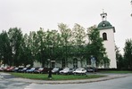 Ströms kyrka med omgivande miljö, vy från norr. 

Bilderna är tagna av Martin Lagergren & Emelie Petersson, bebyggelseantikvarier vid Jämtlands läns museum, i samband med inventeringen, 2004-2005.