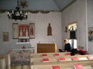 Handöls kapell, interiör, kyrkorummet mot koret. 

Bilderna är tagna av Martin Lagergren & Emelie Petersson, bebyggelseantikvarier vid Jämtlands läns museum, i samband med inventeringen, 2004-2005.