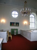 Marby kyrka, interiör, dopaltaret. 
 

Bilderna är tagna av Christina Persson & Isa Lindkvist, bebyggelseantikvarier vid Jämtlands läns museum, i samband med inventeringen, 2005-2006.