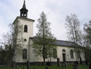 Mörsils kyrka, exteriör, södra fasaden. 