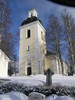 Lits kyrka, exteriör, västra fasaden med väst torn & huvudentré. 

Bilderna är tagna av Martin Lagergren & Emelie Petersson, bebyggelseantikvarier vid Jämtlands läns museum, i samband med inventeringen, 2004-2005.