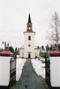 Häggenås kyrka med omgivande kyrkogård. Vy väster.

Bilderna är tagna av Martin Lagergren & Emelie Petersson, bebyggelseantikvarier vid Jämtlands läns museum, i samband med inventeringen, 2004-2005.
