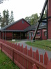 Marielunds kyrkas församlingshem samt del av klockstapeln. Vy från öster. 


Bilderna är tagna av Christina Persson & Isa Lindkvist, bebyggelseantikvarier vid Jämtlands läns museum, i samband med inventeringen, 2004-2005.