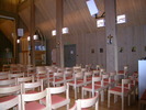 Marielunds kyrka, interiör, kyrkorummet, vy mot koret i öster. 


Bilderna är tagna av Christina Persson & Isa Lindkvist, bebyggelseantikvarier vid Jämtlands läns museum, i samband med inventeringen, 2004-2005