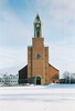 Stora kyrkan, exteriör, vy från väst. 

Bilderna är tagna av Christina Persson & Isa Lindkvist, bebyggelseantikvarier vid Jämtlands läns museum, i samband med inventeringen, 2005-2006.