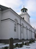 Timrå kyrka, exteriör, norra fasaden, vy från nordöst. 