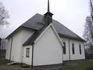 Torpshammars kyrka, exteriör, västra fasaden. 