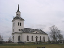 Haverö kyrka, exteriör, södra fasaden. 