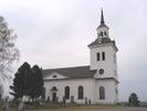Haverö kyrka, exteriör, norra fasaden. 