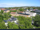 Härnösands Domkyrka, utsikt från kyrktornet mot nordöst. 
