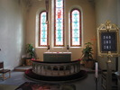 Eds kyrka, interiör, kyrkorummet, koret.