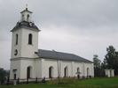Helgums kyrka, exteriör, södra fasaden. 