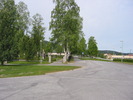 Sollefteå kyrkas kyrkogård, vy från öst. 