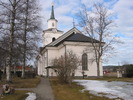 Multrå kyrka, exteriör, östra fasaden.