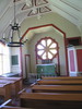 Övra kapell, interiör, kapellsalen, vy mot koret från sydöst. 
