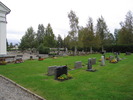 Ådals-lidens kyrkogård, vy från nordväst. 