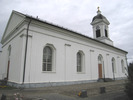Ådals-lidens kyrka, exteriör, södra fasaden. 