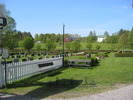 Edsele kyrkas kyrkogård, vy från nordöst. 