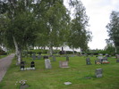 Ullåkers kyrkas kyrkogård, vy från sydöst.