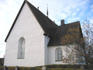 Anundsjö kyrka, exteriör, östra fasaden. 