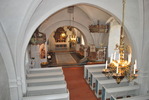 Perstorps kyrka, kyrkorummet från orgelläktaren